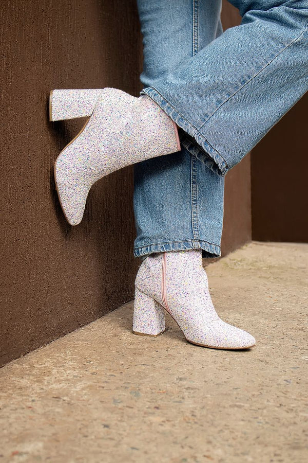 Holiday Honey Glitter Booties - Two Colors