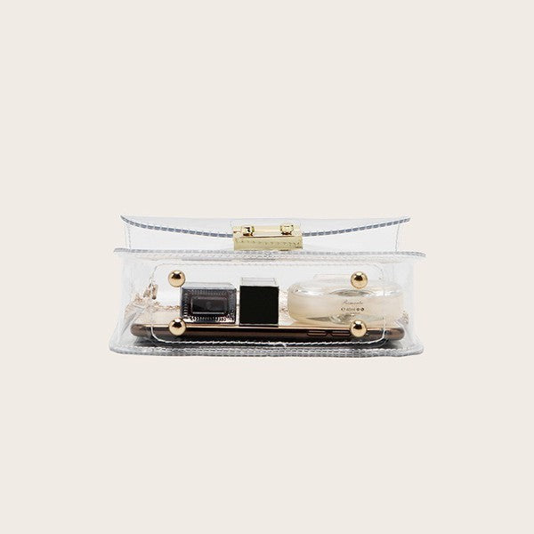 Clear Purse - Silver or Gold