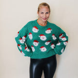 Santa Claus Lane Sweater - Green