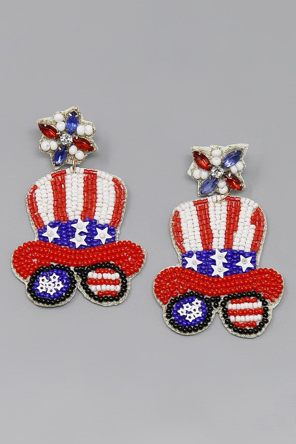 Uncle Sam Earrings