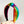 Rainbow Metallic Headband - Sandy Rizzo