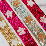 Sammy Star Sequin Purse Strap