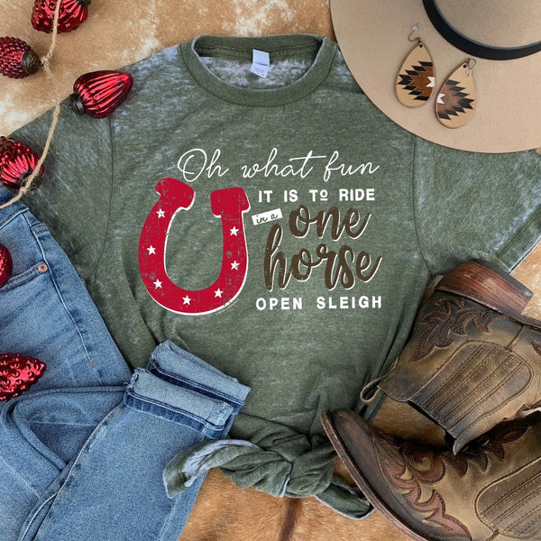 Oh What Fun Christmas Graphic Tee