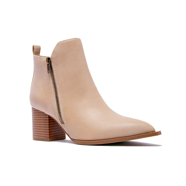 Know You'll Stay Booties - Beige