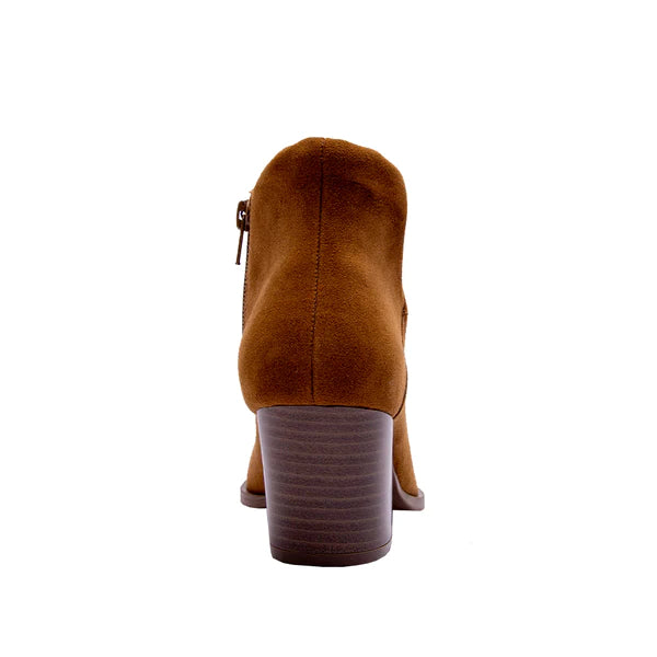 The Perfect Day Booties - Coffee