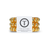 Sunset Gold - Large Spiral Hair Coils, Hair Ties, 3-pack