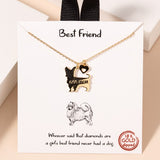 Dog Mom Charm Necklace