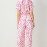 Jump Into Spring Jumpsuit - Pink | FINAL SALE