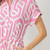 Jump Into Spring Jumpsuit - Pink | FINAL SALE