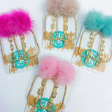 Puff Crystal Drop CZ Hoops - Taylor Shaye
