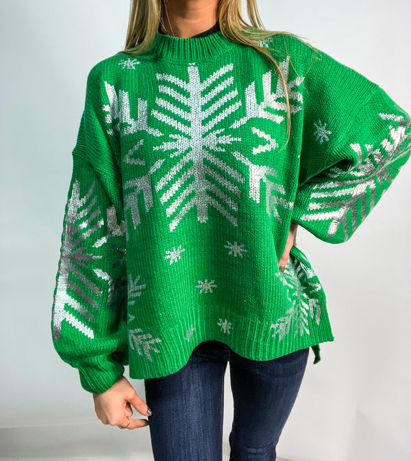 Snowflake Christmas Sweater