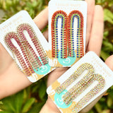 Rhinestone Chain Tassel Drops - Taylor Shaye