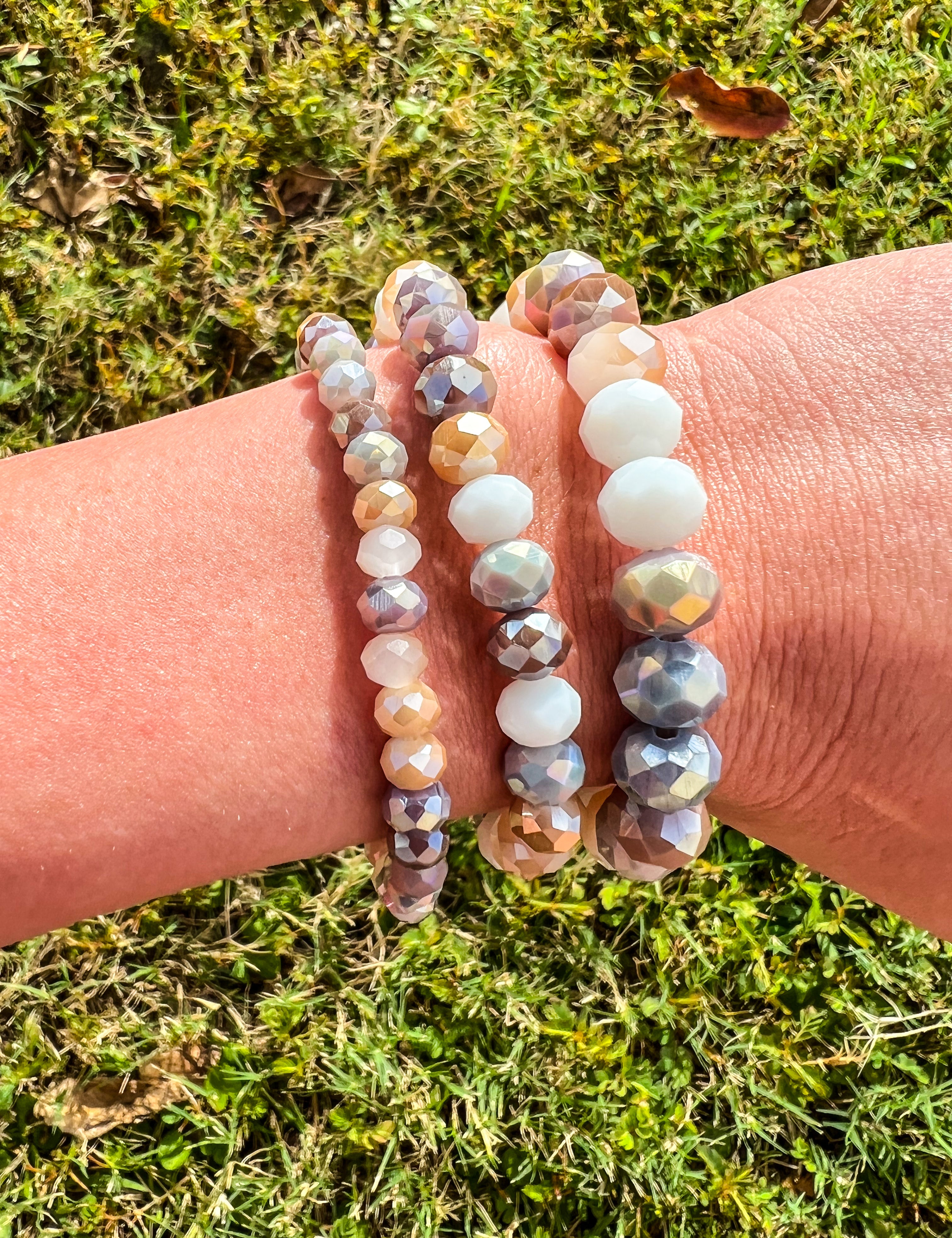 Shine Bright Beaded Bracelet - Various Colors!